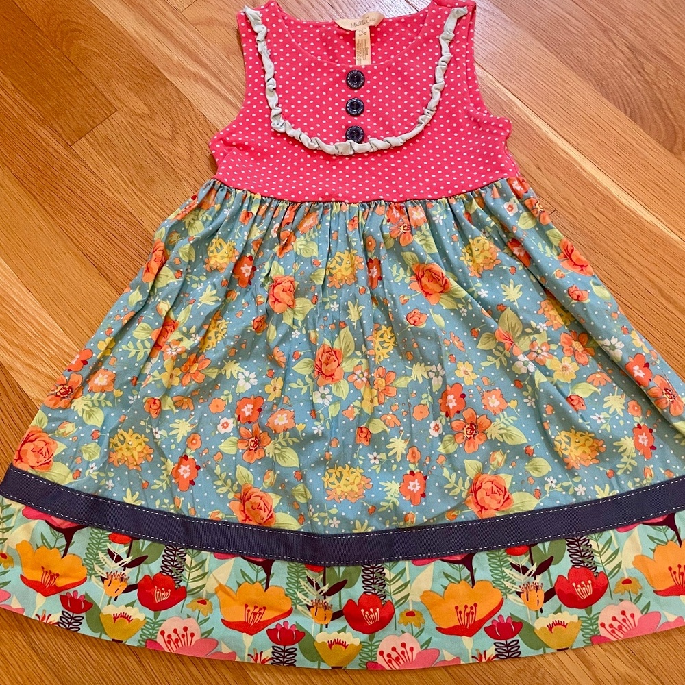 Matilda Jane Girls’ Sleeveless Dress Size 6